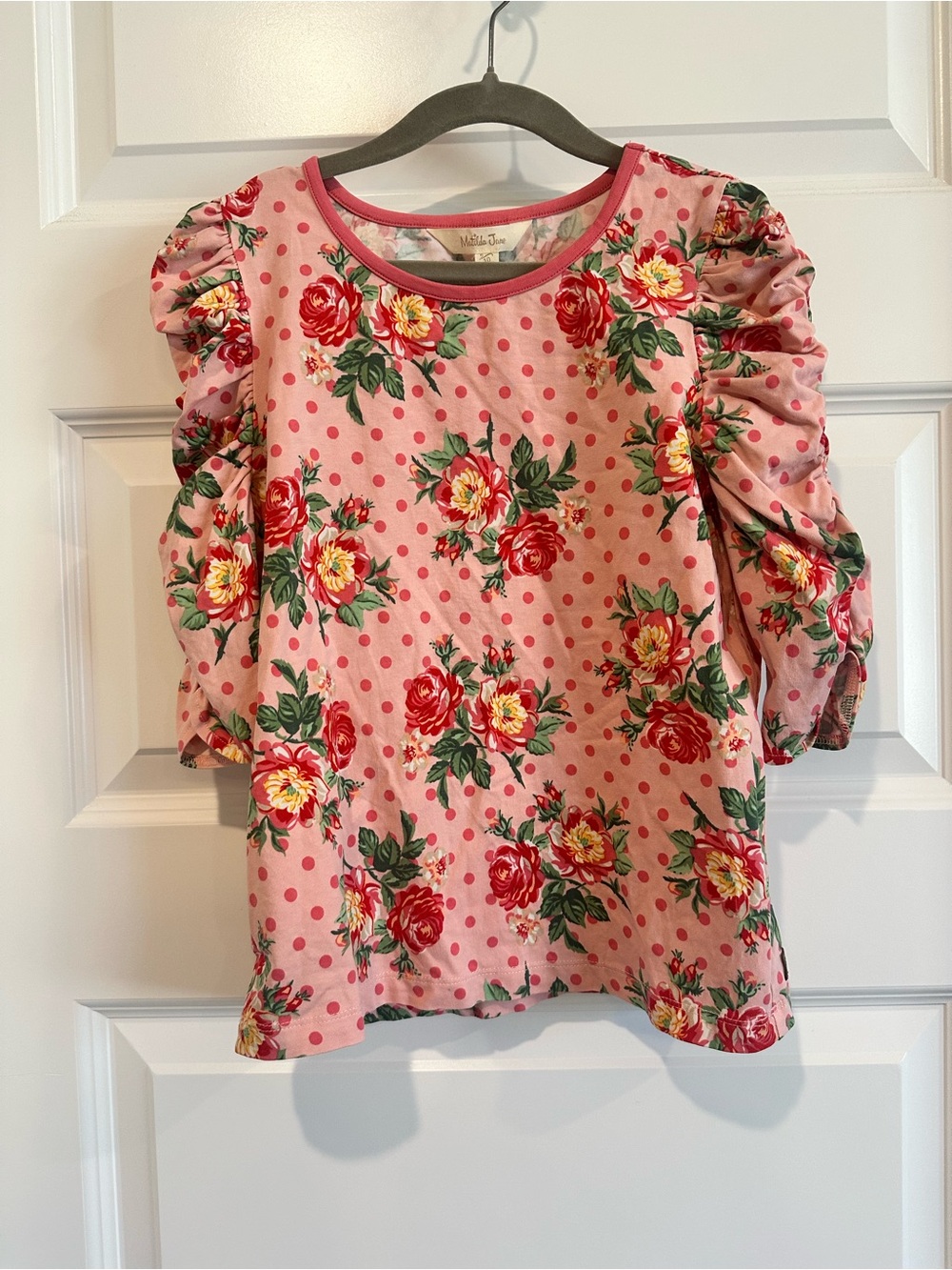 Matilda Jane “Brilliant Daydreams – Think Pink” Top | Girls Size 10 | EUC